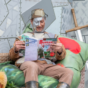 Reinhard Hirtl als Ritter Rost 1 Foto Stadtgemeinde Langenlois